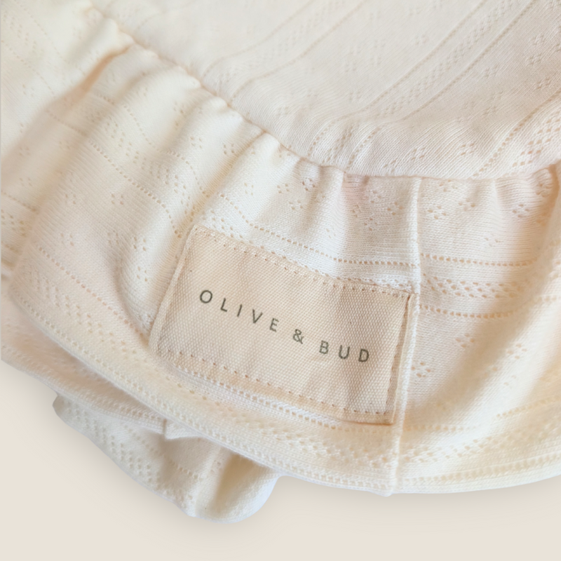 The Pointelle Blanket - Off-white