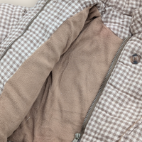 Gingham Padded Coat