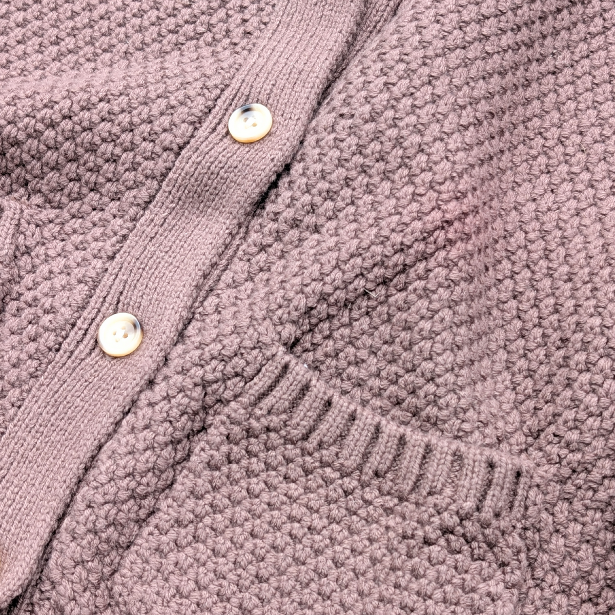 Chocolate Chunky Knit Cardigan