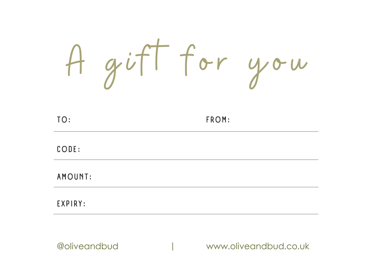 Olive & Bud Gift Voucher