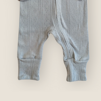 The Pointelle Sleepsuit | Cornflower