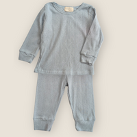 The Pointelle Pyjamas | Cornflower