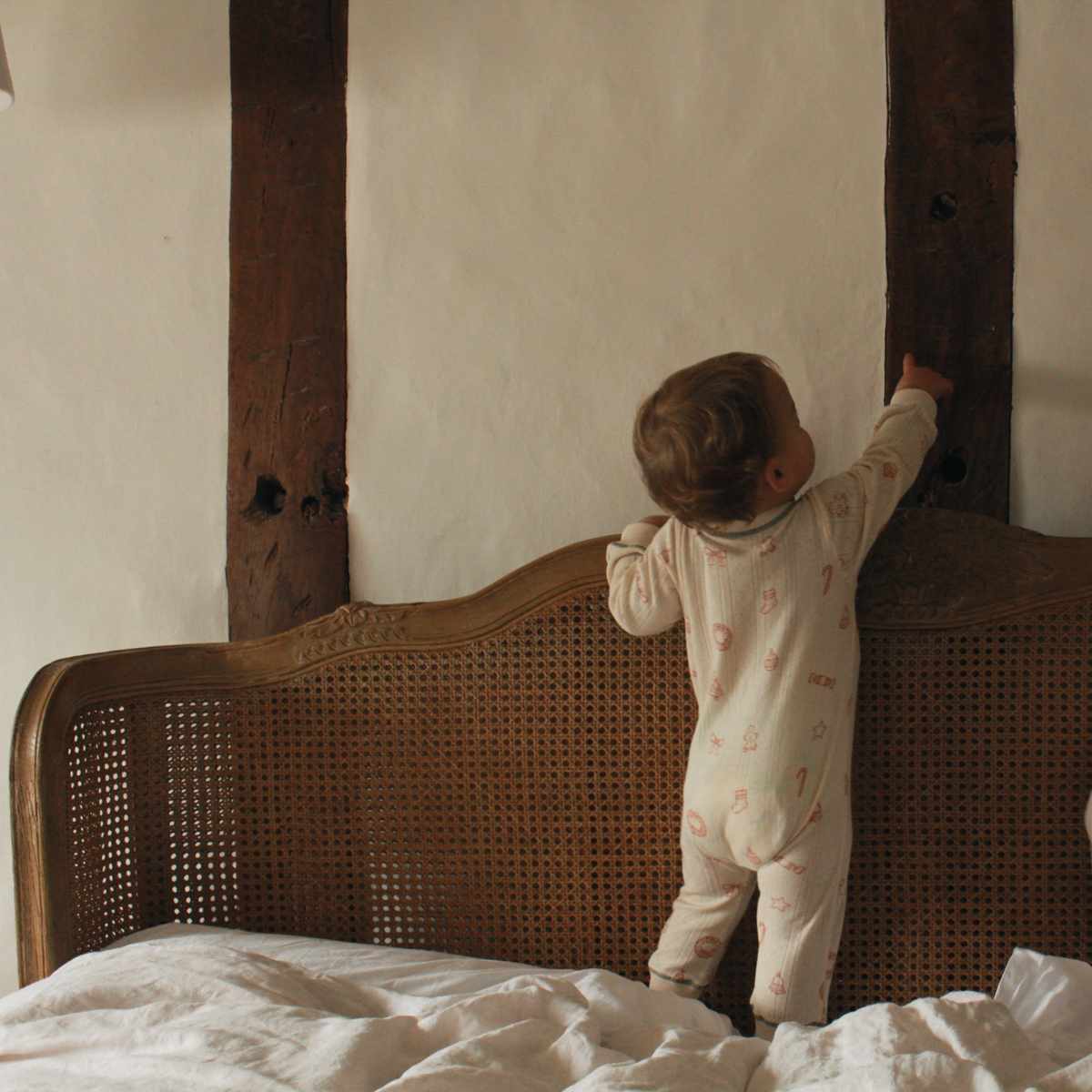 PRE ORDER - The Christmas Pointelle Sleepsuit