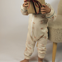 PRE ORDER - The Christmas Pointelle Sleepsuit