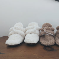 Milk Teddy Booties