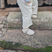 Sherpa Teddy Clogs - Beige