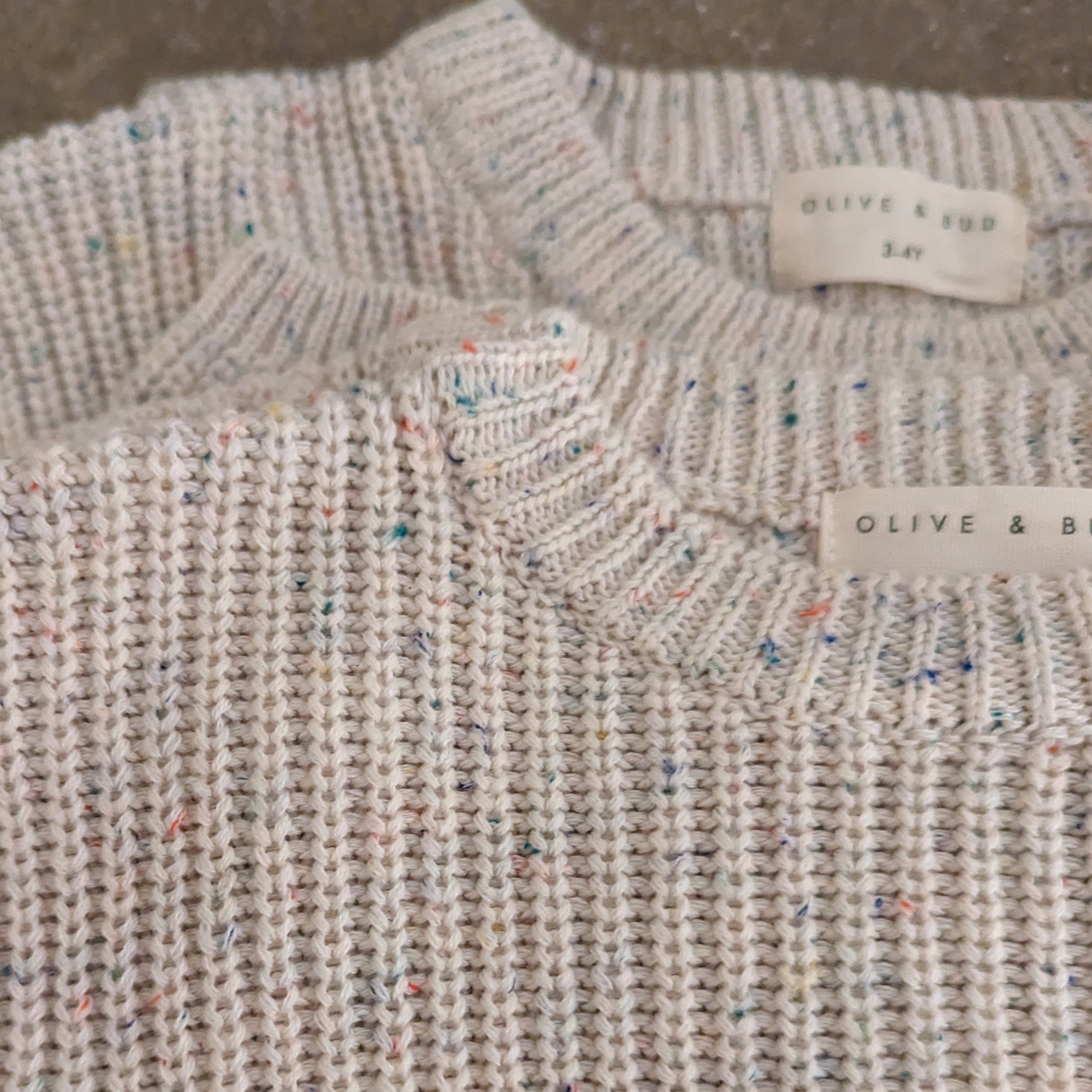 Cos speckled clearance jumper