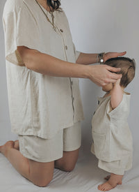 Mama + Me : Child Linen Co-ord