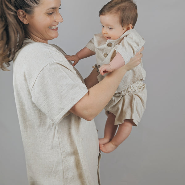 Mama + Me : Child Linen Co-ord