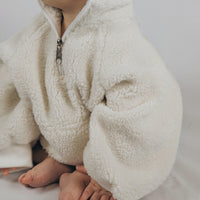 Borg Teddy Fleece | Salt