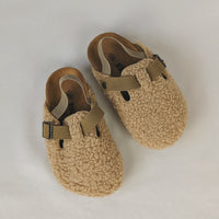 Sherpa Teddy Clogs - Beige