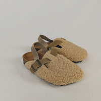 Sherpa Teddy Clogs - Beige