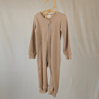 Dusk Ribbed Footless Sleepsuit