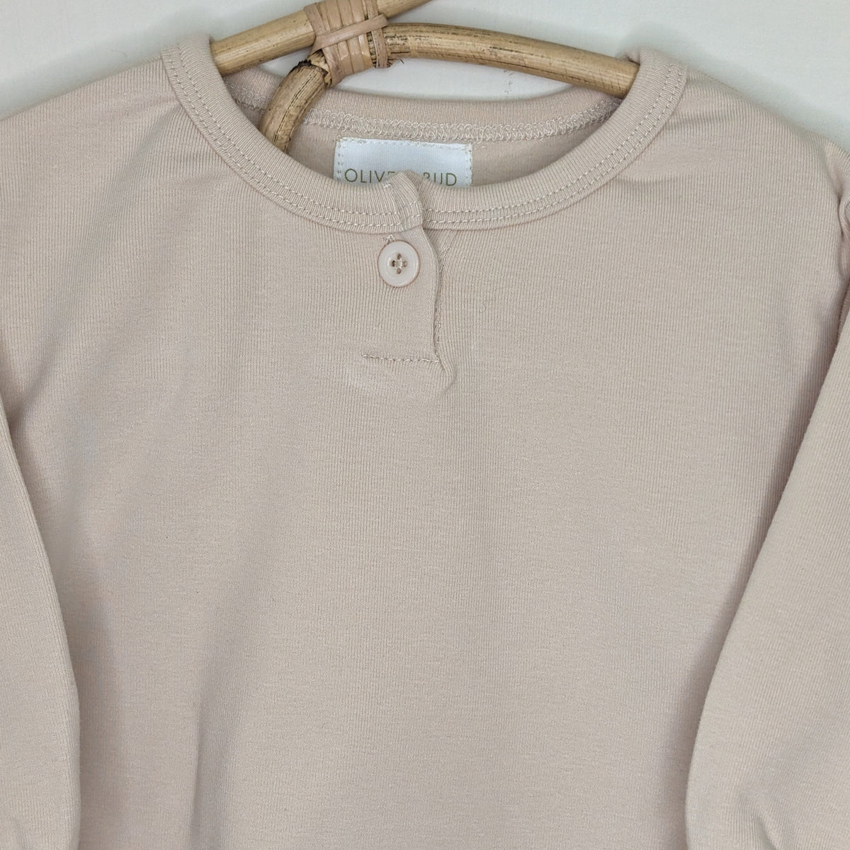 Henley Top | Beige