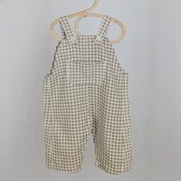 Gingham Dungarees