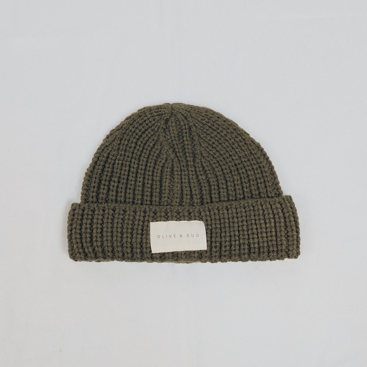 Knit Beanie | Moss