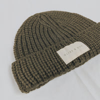 Knit Beanie | Moss