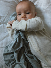 The Pointelle Sleepsuit | Off White