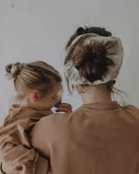 Mummy & Me Scrunchies Set - Gingham