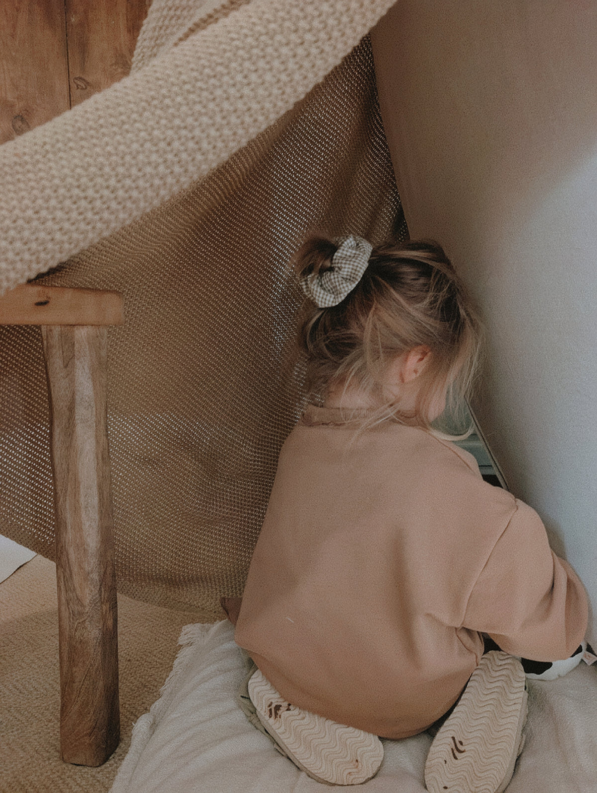 The Mini Scrunchie - Gingham