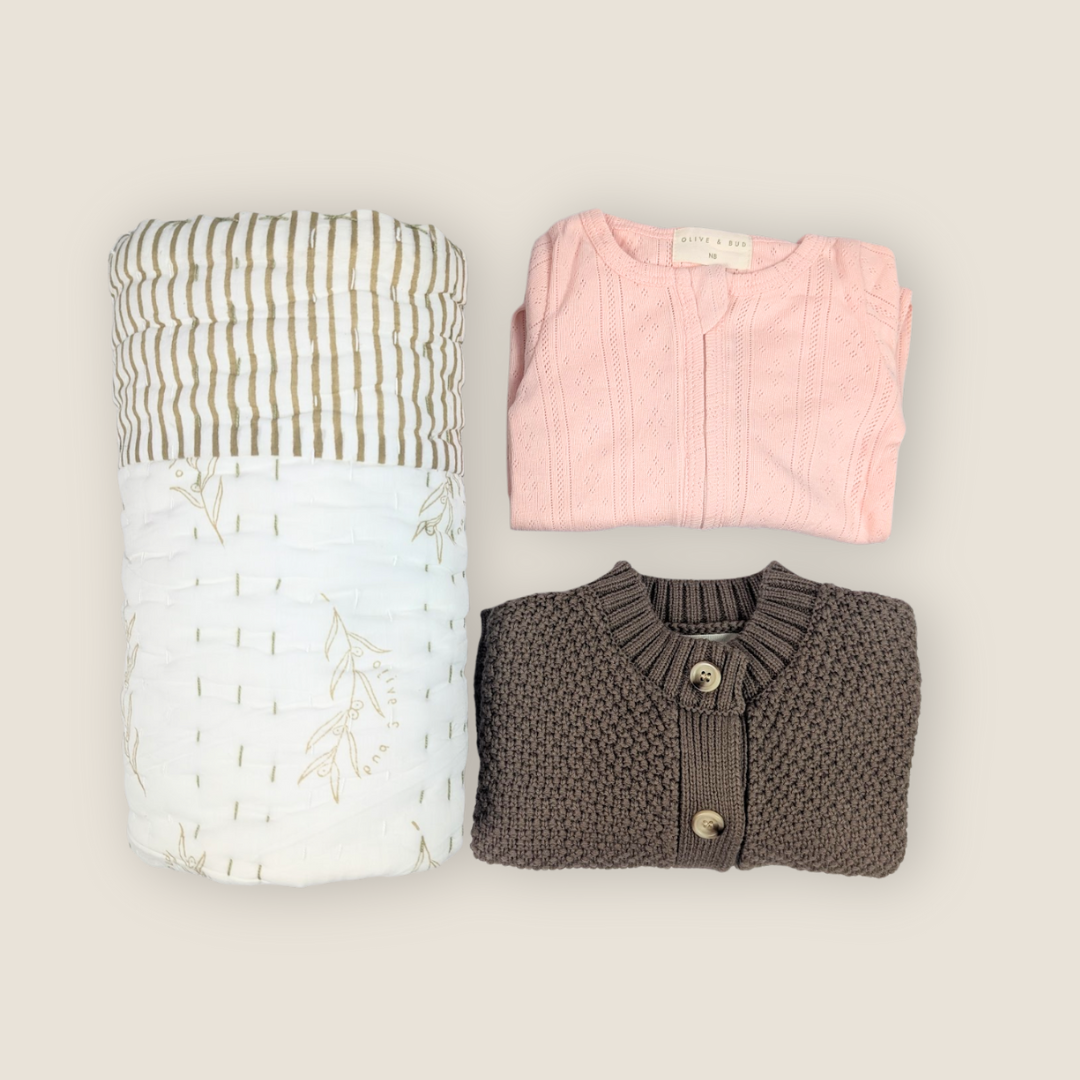 Newborn Bundle | Pink and Green