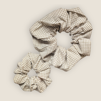 Mummy & Me Scrunchies Set - Gingham