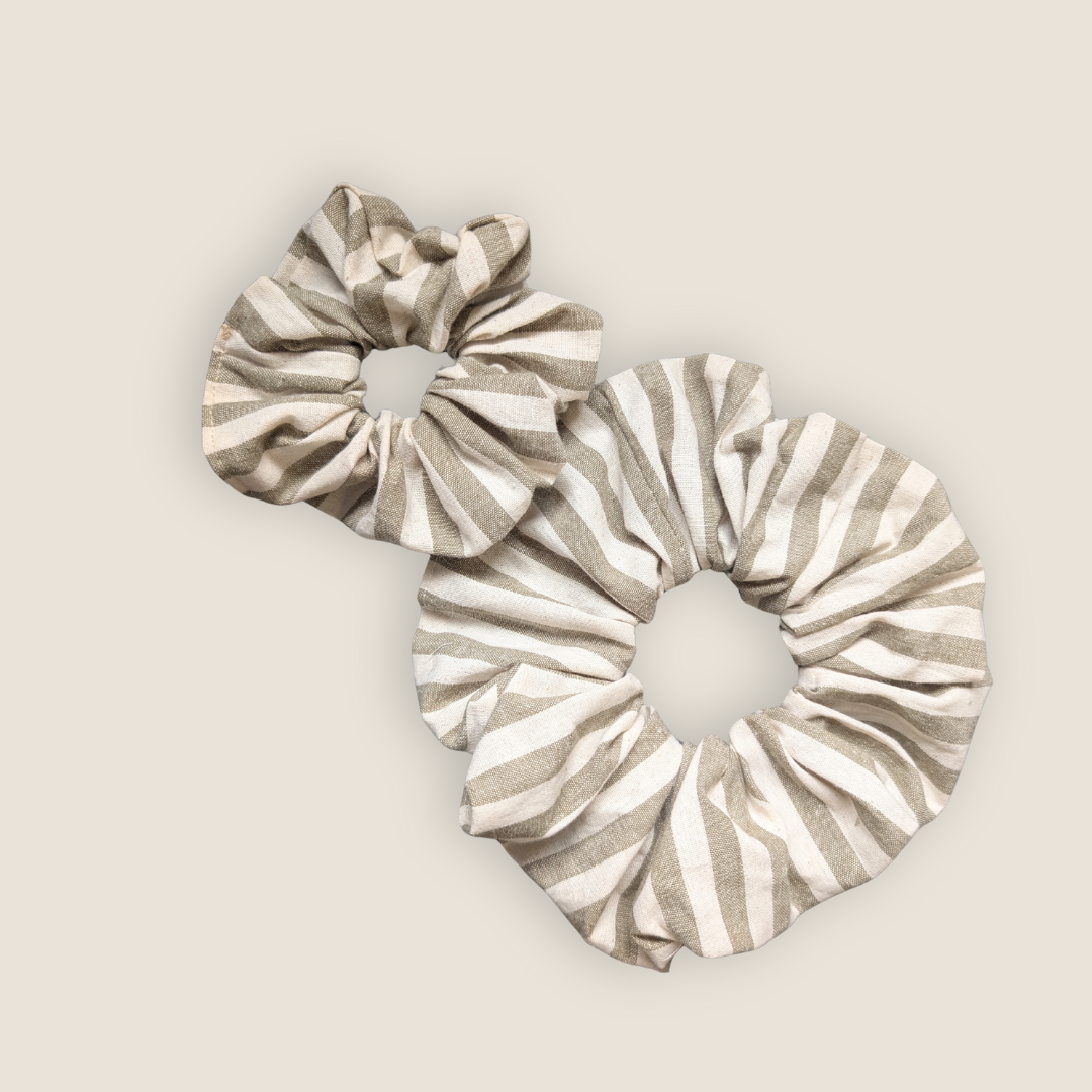 Mummy & Me Scrunchies Set - Striped