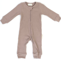 Dusk Ribbed Footless Sleepsuit