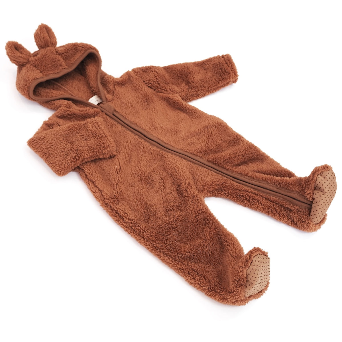 Pecan Fluffy Pramsuit