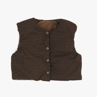 Carob Reversible Puffer Gilet